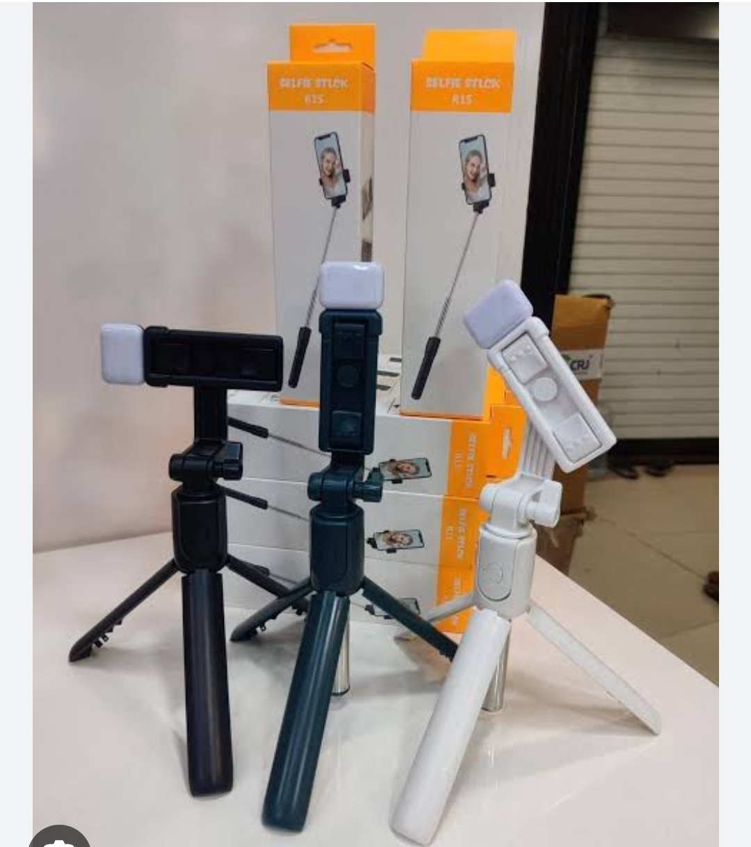 Selfie Stick with Bluetooth & Light