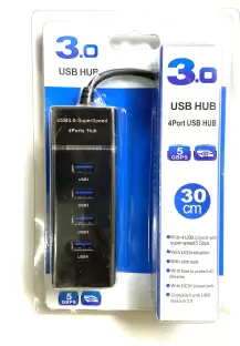 4 Port USB Hub 3.0 Super Speed