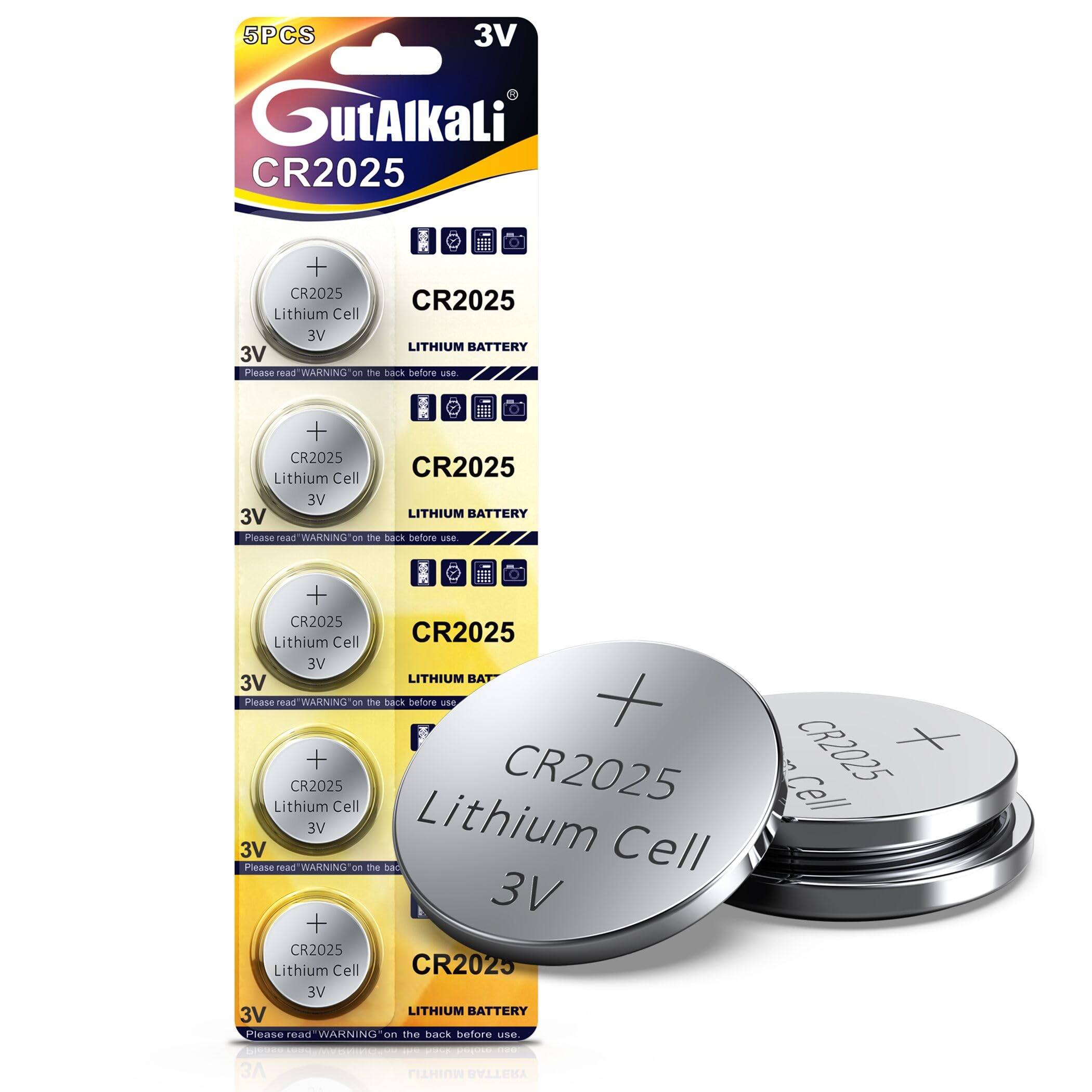 2025 Lithium Battery 3V for Toys, Calculator, Slate