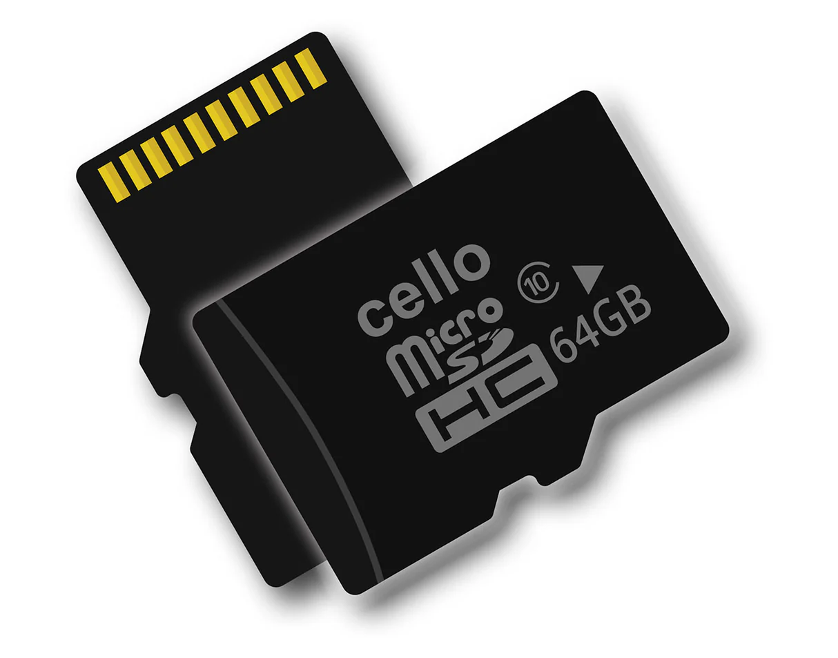 64GB Memory Card with 2 year customer warranty