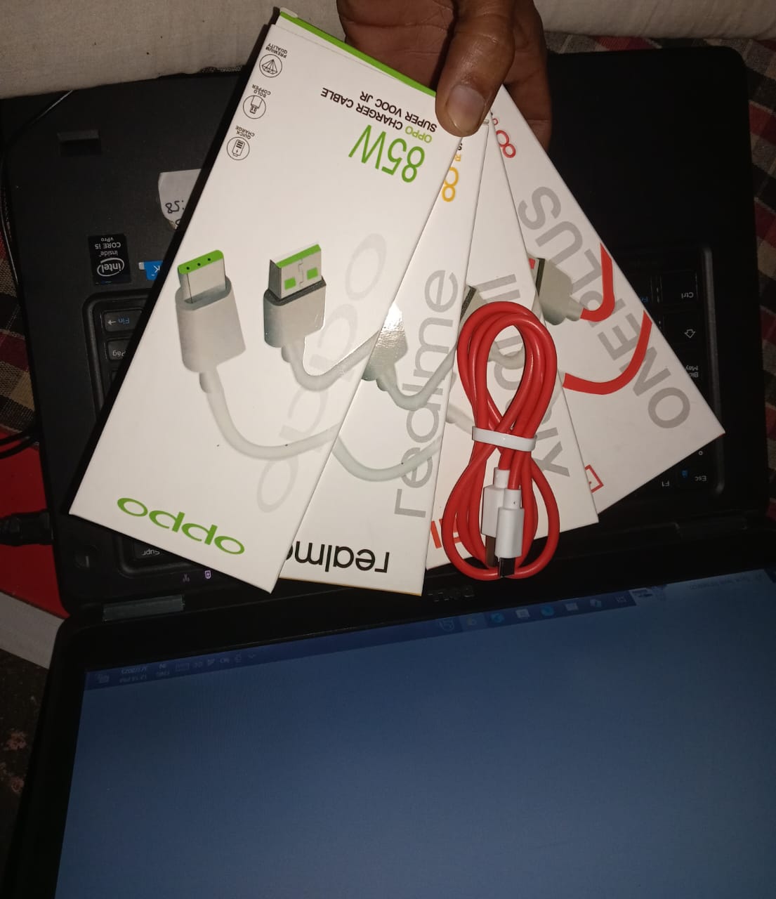 Oppo/Vivo/RM Type OG USB – Type C Charging Cable 6Amp (Box Packing, 1 Year Warranty)