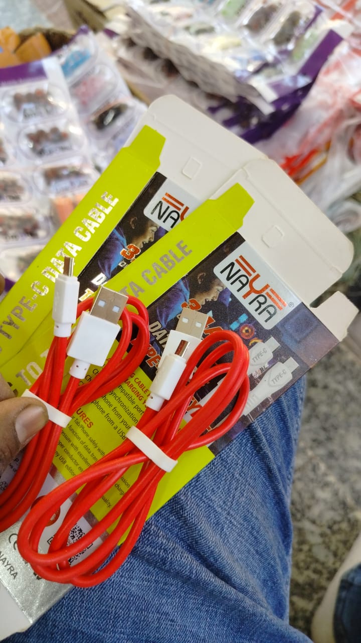 TC – 3.4 Amp Charging Data Cable For Fast Charging (Box Packing, 1 Year Warranty)