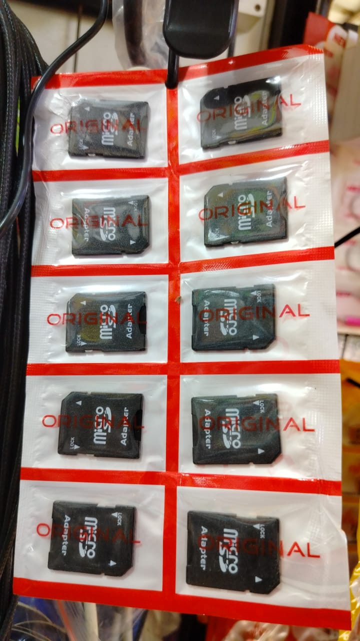 Micro SD Card Reader (Adapter) Connectors & OTG, Memory Card & Pen Drive, Mobile Parts