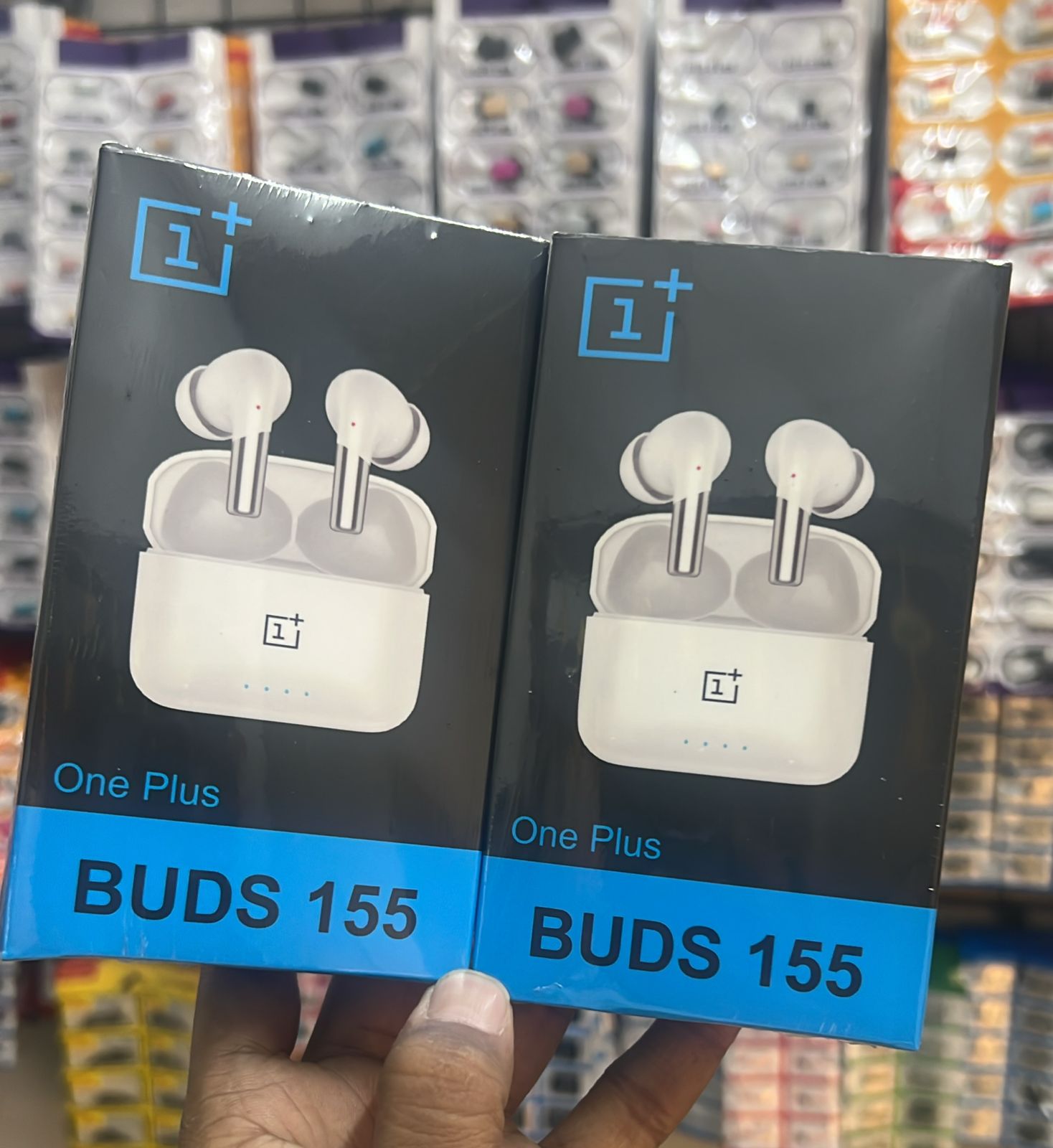 One Plus BUDS 155  Bullets  Good Sound with Mic (Box Packing)