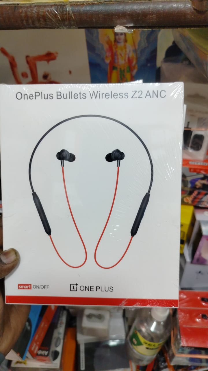 Oneplus Bullets Wireless Z2 ANC Bass Bluetooth NeckBand 24 Hr play time