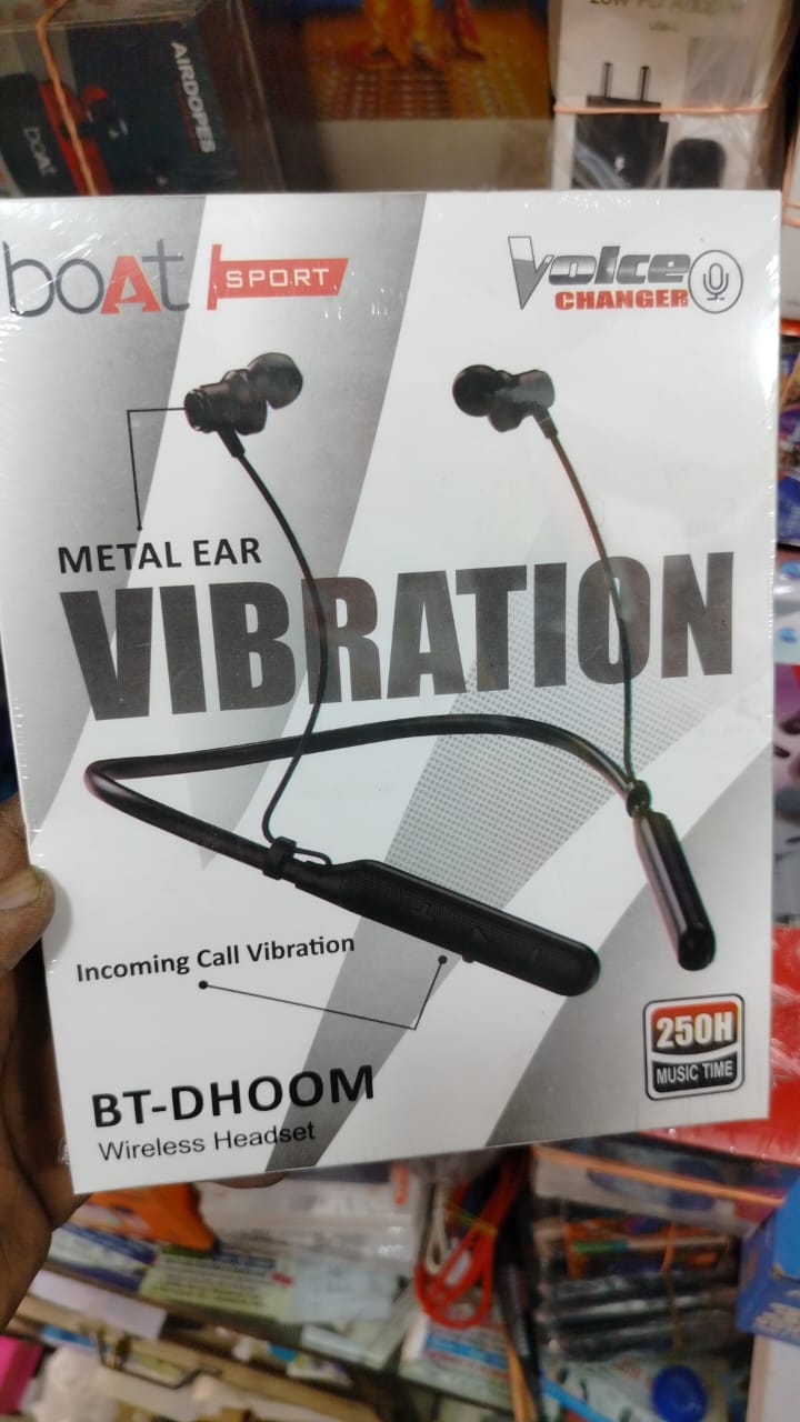 BOAT BT - DHOOM 250 H Neckband with Long Battery – Upto 25 Hrs. Play Time