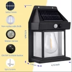 Solar Wall Lamp Automatic On Off in Day-Night