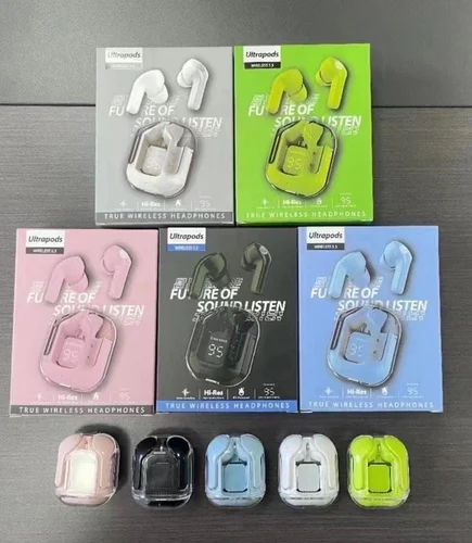 TWS Earphone Crystal Transparent Digital display (Hot Selling)