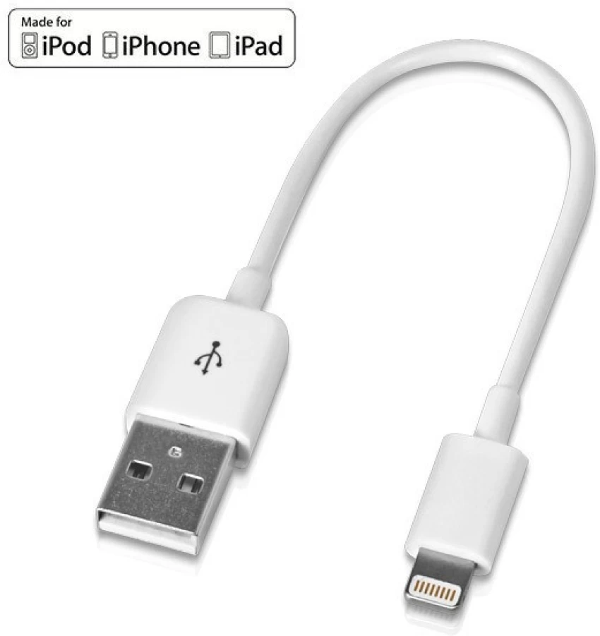 Power bank charging cable iPhone(USB-Lightening  (Pouch Packing)